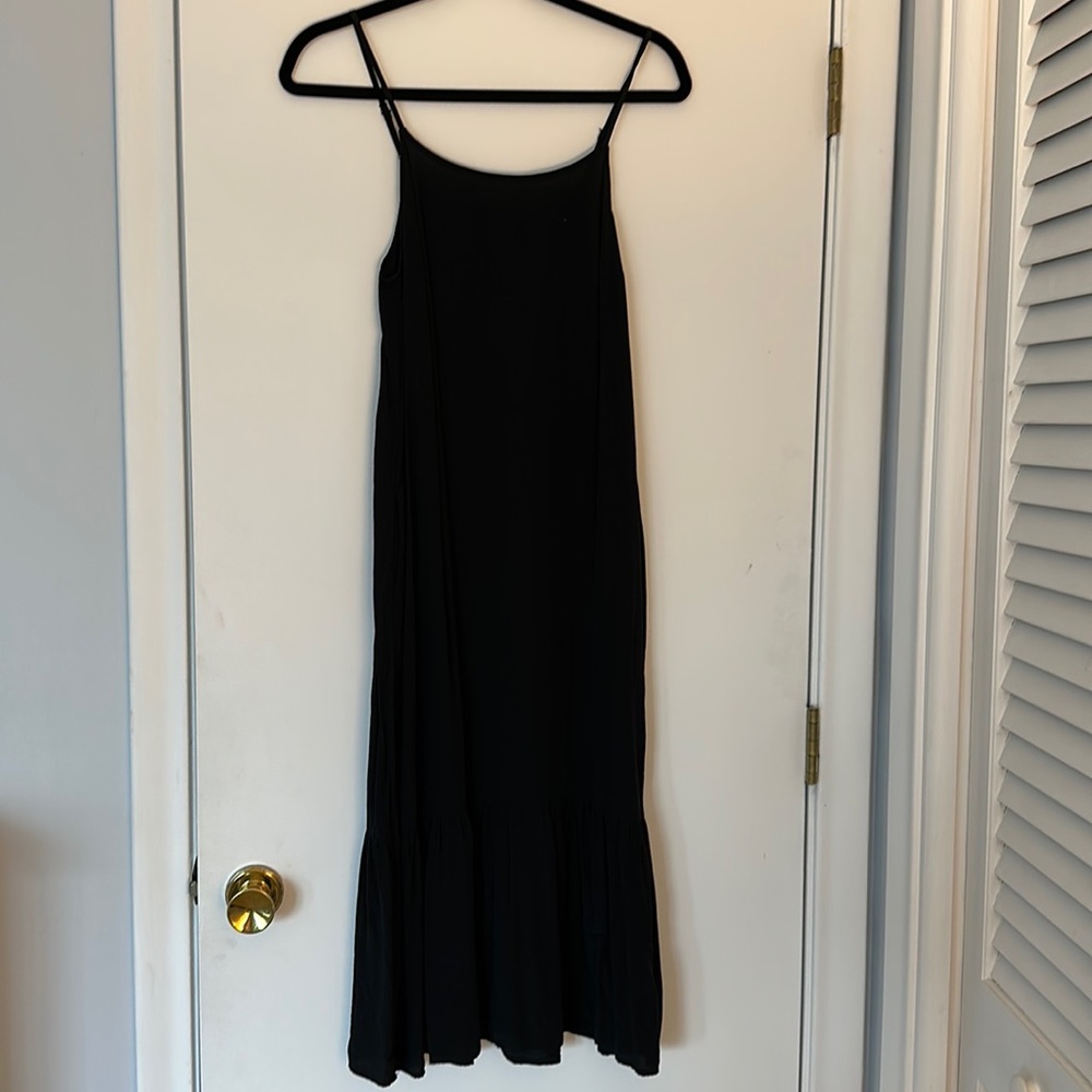 A new day black midi dress